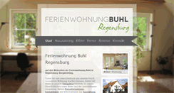 Desktop Screenshot of ferienwohnungbuhl.de