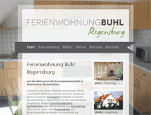 Tablet Screenshot of ferienwohnungbuhl.de